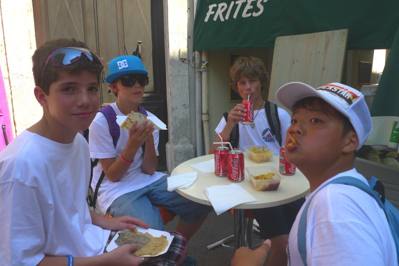 Village Camps International Summer Camp Ard&egrave;che, France 2019-07-26 https://www.villagecamps.com/journals_admin/images/16-10-Mauricio, Daysion, Kristian and Jyo.jpg